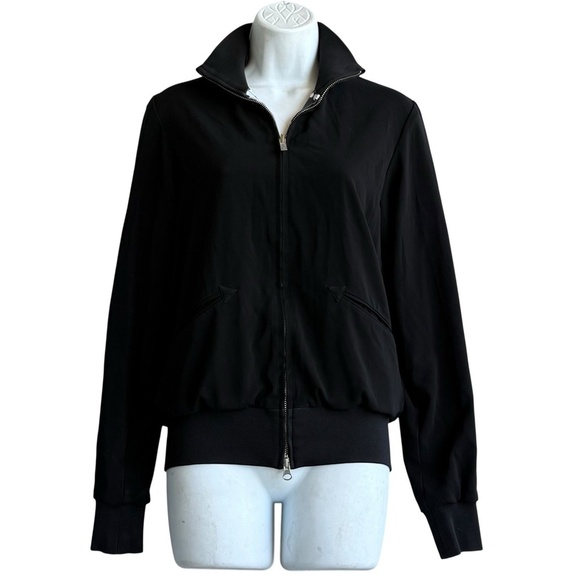 Adidas Y-3 Yohji Yamamoto Reversible Bomber Jacket Black Size S Petite - Picture 2 of 7